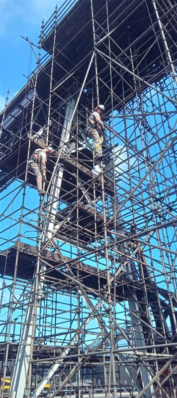 Engenharia de acesso e andaimes